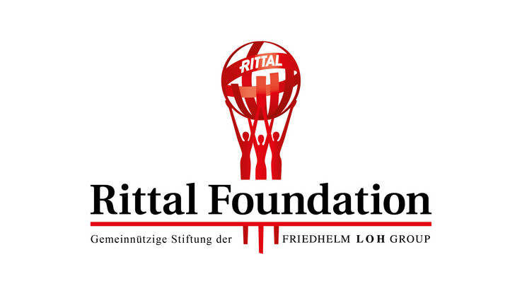 Gemäß der Namensergänzung in „Rittal Foundation, gemeinnützige Stiftung der Friedhelm Loh Group“ wurde auch das Logo der Stiftung angepasst.